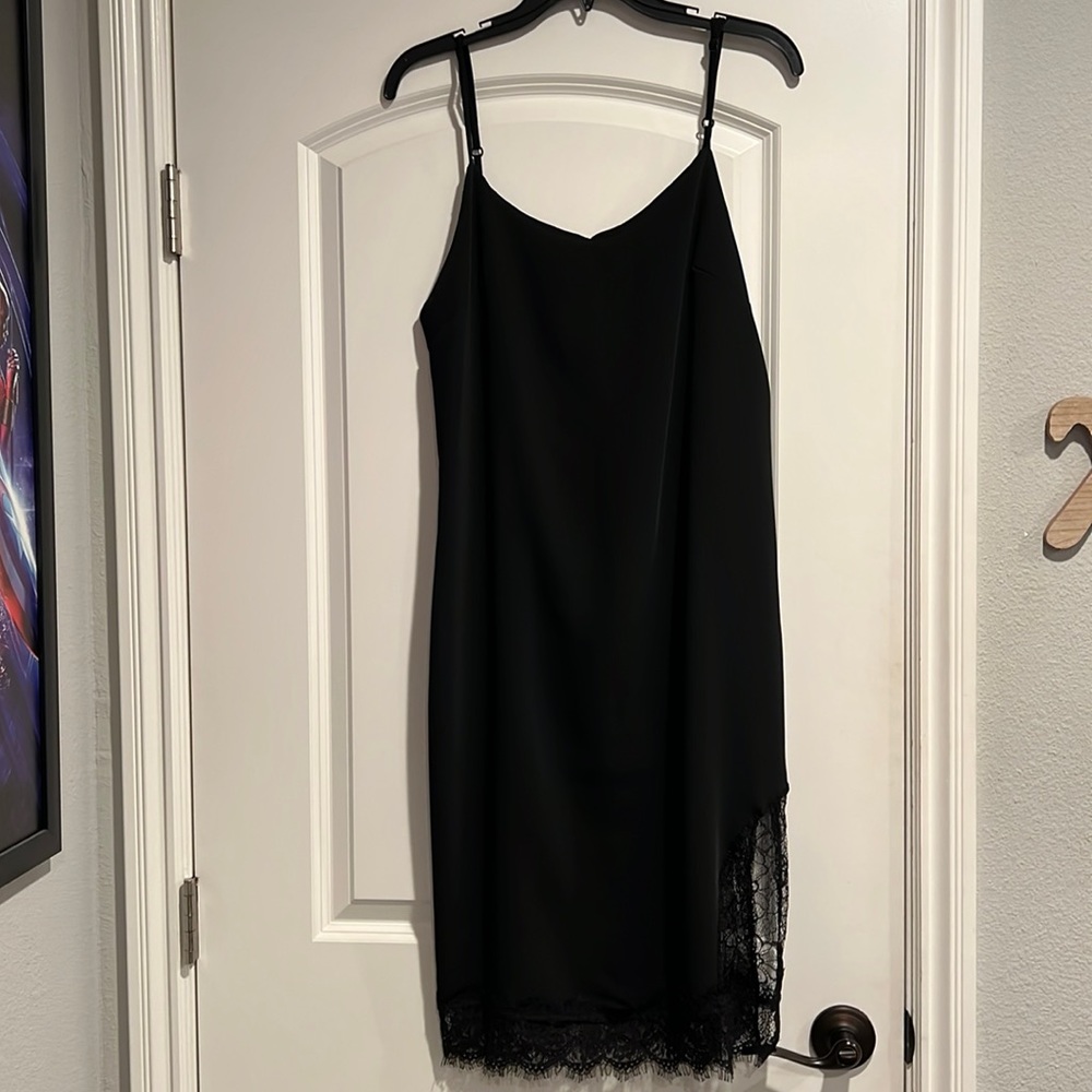 Slip Dress With Slit